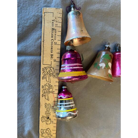 Vintage Various Christmas Bell Ornaments - Picture 5 of 6